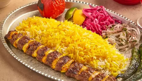 چلوکباب نگین دار مخصوص