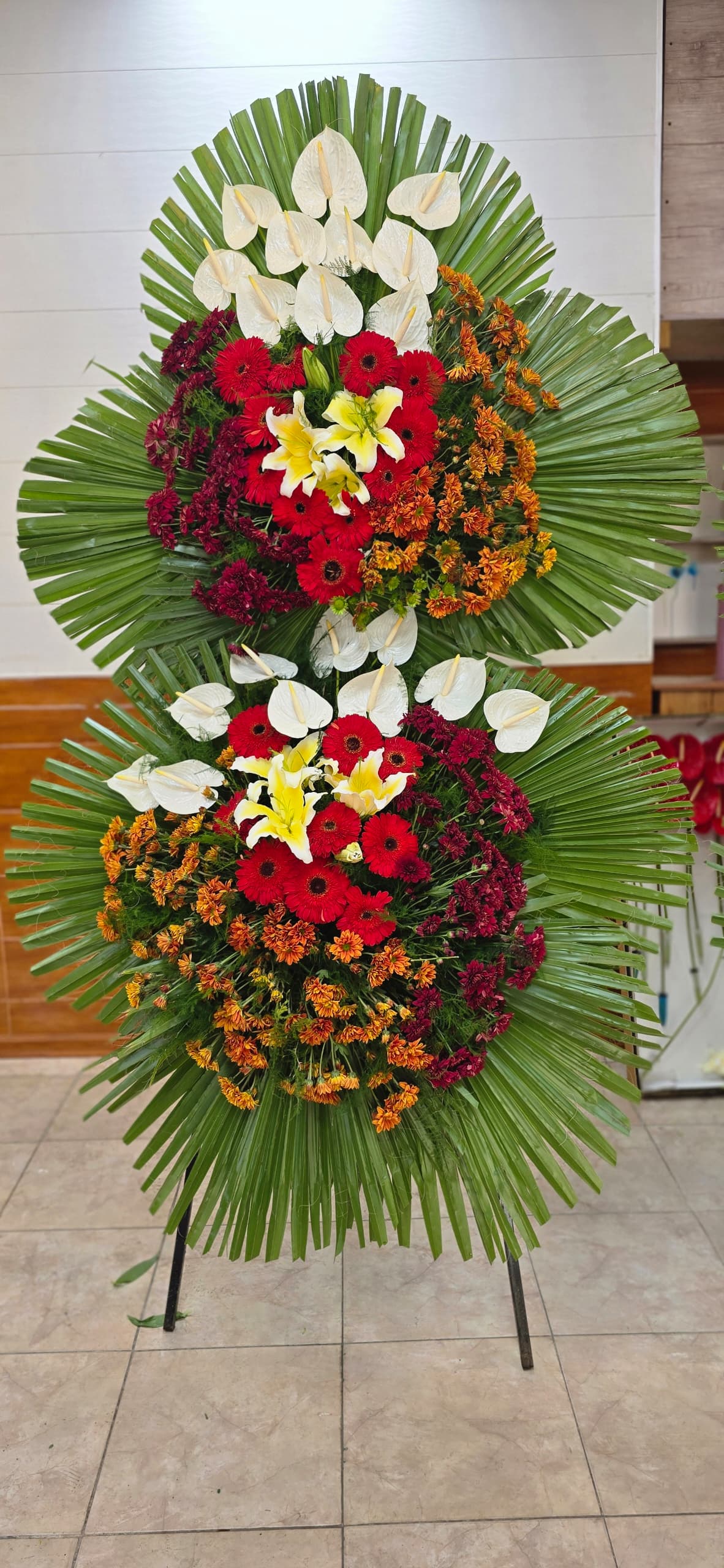 تاج گل دو طبقه معمولی